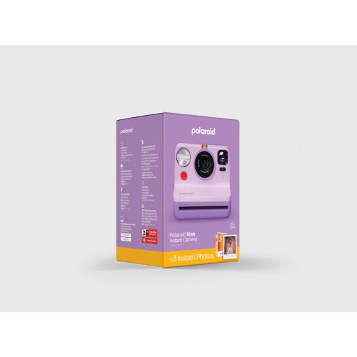Polaroid Now Generation 2 EB - Purple instant fényképezőgép +8 db-os filmcsomag