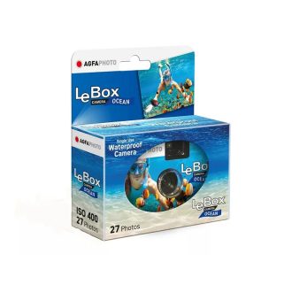   Agfaphoto LeBox Ocean 400/27 vízalatti egyszer használatos filmes fényképezőgép