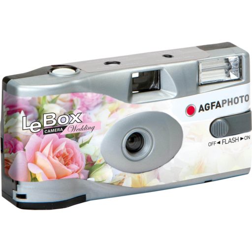 Agfaphoto LeBox Wedding vakus egyszer használatos fényképezőgép