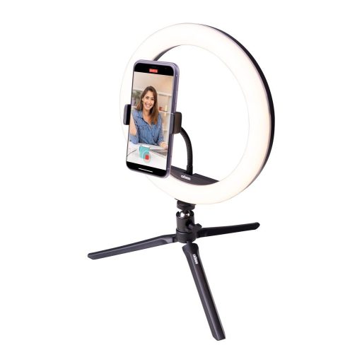 Dörr VL-26 RGB Vlogging szett, körlámpa, állvánnyal
