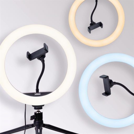 Dörr VL-26 RGB Vlogging szett, körlámpa, állvánnyal