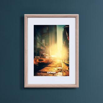 Dörr New York képkeret 20x30 nyír hatású, világosbarna