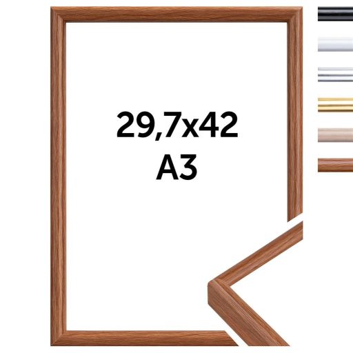 Dörr New York képkeret 29,7x42 (A3), tölgy hatású