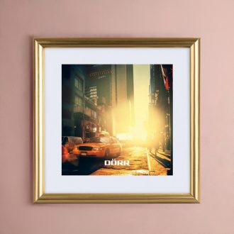 Dörr New York képkeret 13x13 cm arany