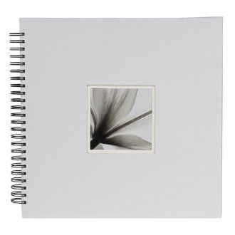 Dörr fotóalbum, spirálos 34x34cm, fehér