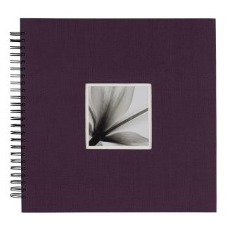 Dörr fotóalbum, spirálos 34x34cm, lila