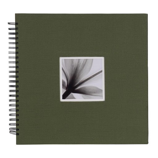 Dörr fotóalbum, spirálos 34x34cm, zöld