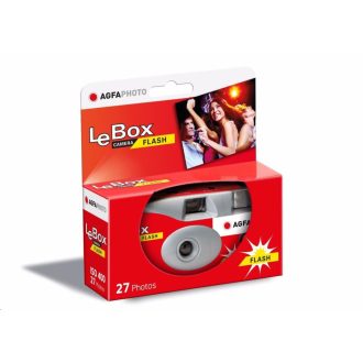   Agfaphoto LeBox Flash 27 kép egyszer használatos fényképezőgép