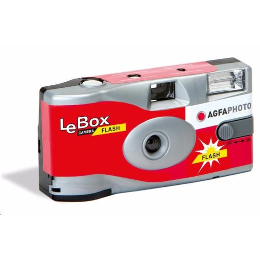 Agfaphoto LeBox Flash 27 kép egyszer használatos fényképezőgép