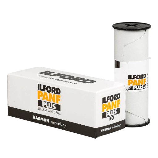 Ilford Pan F 50 120 fekete-fehér negatív rollfilm