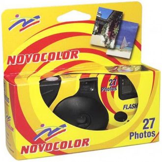   Novocolor Flash 27 kép egyszer használatos fényképezőgép