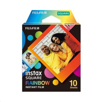 Fujifilm Instax SQUARE RAINBOW film 10 lap