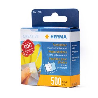 Herma fotóragasztó, 2 oldalán öntapadó, 500db