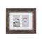 Kenro Bergamo Rustic Brown multi képkeret, 2 db 10x15, faerezet hatás, barna
