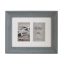 Kenro Bergamo Grey multi képkeret, 2 db 10x15