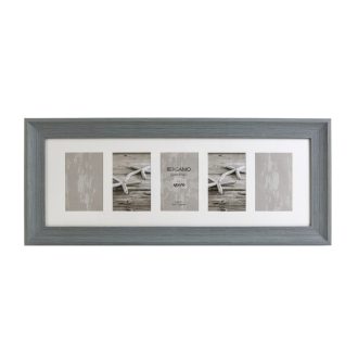 Kenro Bergamo Grey multi képkeret, 5 db 10x15