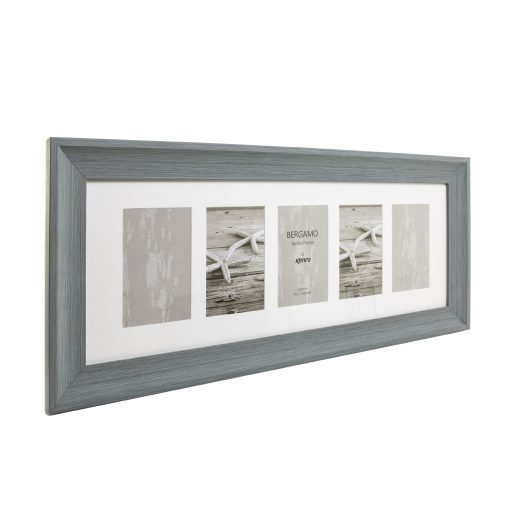 Kenro Bergamo Grey multi képkeret, 5 db 10x15