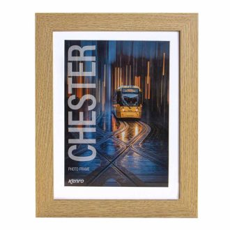   Kenro Chester Natural képkeret, A4, 21x29,7cm, paszpartu méret 15x21cm, natúr