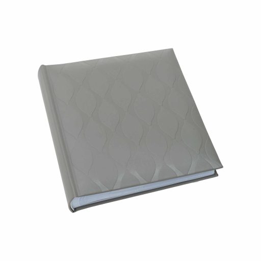 Kenro Inca Design fotóalbum, memo, 200 db 10x15, dombornyomott mintájú borító, szürke