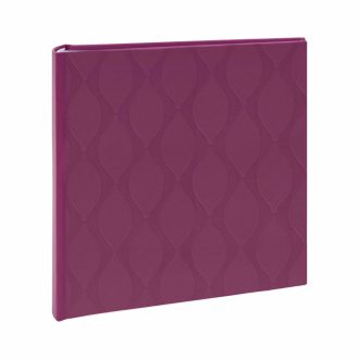   Kenro Inca Design fotóalbum, memo, 200 db 10x15, dombornyomott mintájú borító, rózsaszín