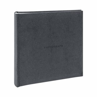   Kenro Signature fotóalbum, memo, 200db 10x15, újrahasznosított bőr, szürke