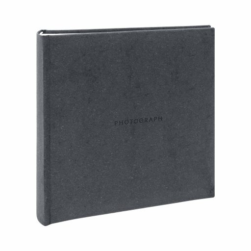 Kenro Signature fotóalbum, memo, 200db 10x15, újrahasznosított bőr, szürke