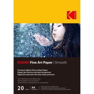 KODAK Fine Art fotópapír - Smooth 230g, A4, 20 db