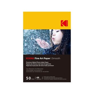 KODAK Fine Art fotópapír - Smooth 230g, 10x15cm, 50 db