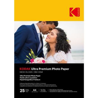   KODAK Ultra Premium fotópapír - RC Gloss 280g, A4, 21x29,7cm, 25 db
