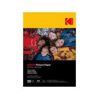   KODAK Picture fotópapír - High Gloss 180g, A4, 21x29,7cm, 25 db