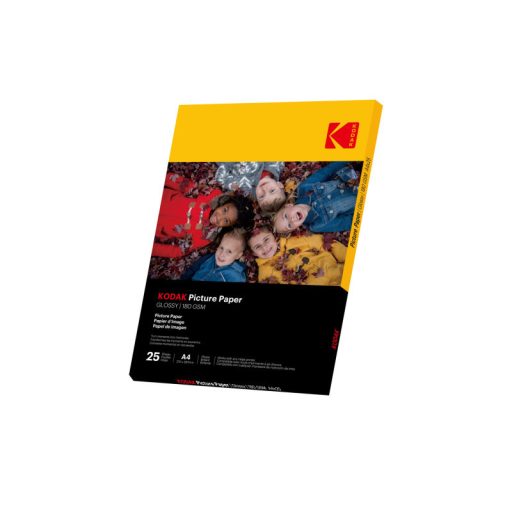 KODAK Picture fotópapír - High Gloss 180g, A4, 21x29,7cm, 25 db