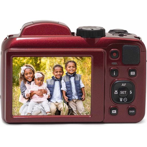 Kodak Pixpro AZ255 digitális fényképezőgép, piros