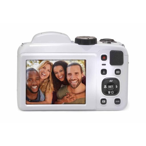 Kodak Pixpro AZ255 digitális fényképezőgép, fehér