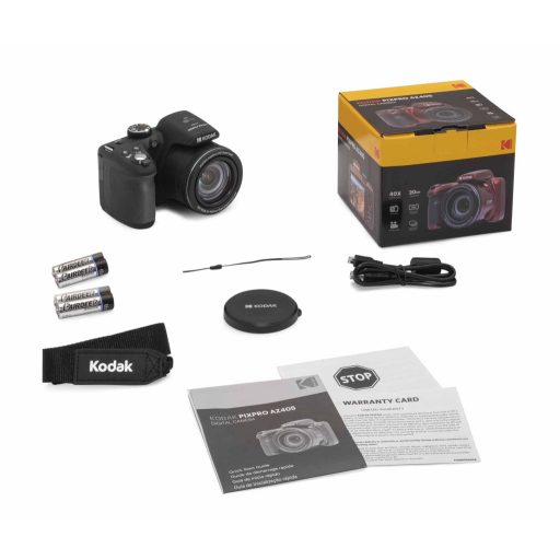 Kodak Pixpro AZ405 digitális fényképezőgép, fekete