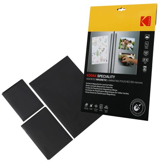 Kodak mágneses lamináló fólia 10x15 cm-4 db, 13x18 cm-3 db, A4-3 db, 150 micron