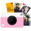 Kodak Printomatic instant fényképezőgép, Zink 2x3" papírméret, rózsaszín