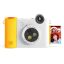 Kodak Smile+ instant fényképezőgép, mobilnyomtató, (Android/IOS) Zink 2x3" papírméret, fehér sárga