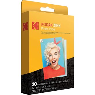   Kodak Zink instant fotópapír, 2x3" papírméret, 20 db