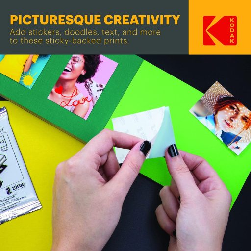 Kodak Zink instant fotópapír, 2x3" papírméret, 20 db