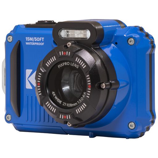 Kodak Pixpro WPZ2 vízálló, porálló, ütésálló digitális fényképezőgép, kék