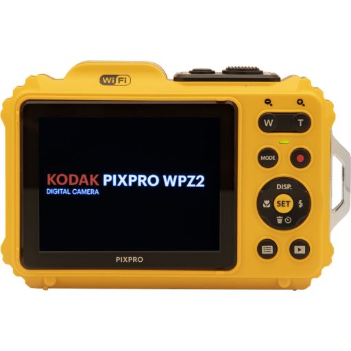 Kodak Pixpro WPZ2 vízálló, porálló, ütésálló digitális fényképezőgép, sárga