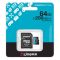 Kingston Canvas Go Plus micro SDXC 64GB UHS-I A2, U3, Class 10 (200/160 MB/s) + adapter