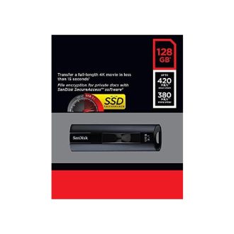 SanDisk Extreme Pro 128GB USB 3.1 Fekete