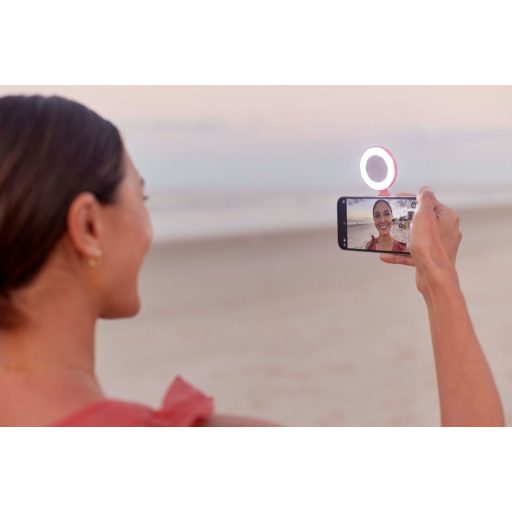 Shiftcam SnapLight LED gyűrű (Krétarózsaszín)
