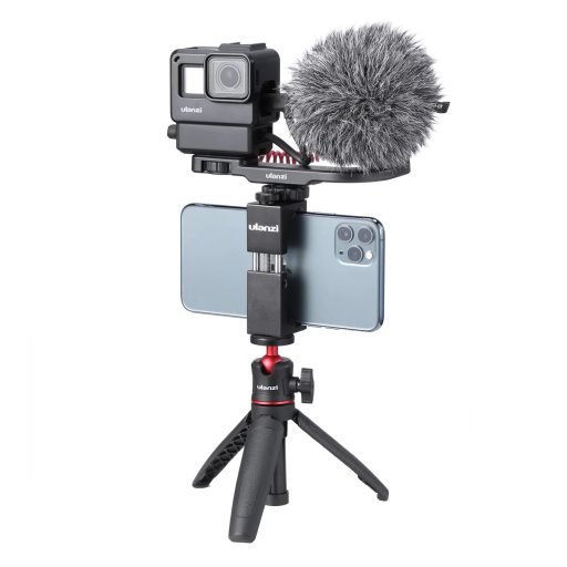 Ulanzi MT-08 teleszkópos mini állvány, gömbfejjel, fekete