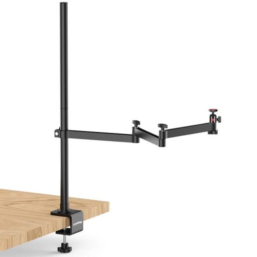 Ulanzi multifunkciós, asztalra rögzíthető állvány rendszer, oszlop + 75cm hosszú kar