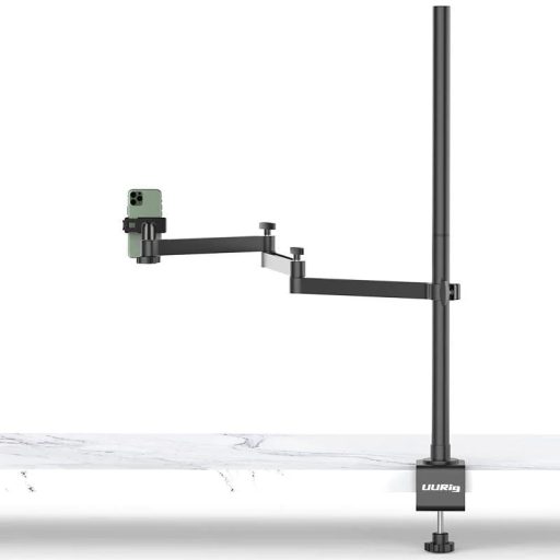 Ulanzi multifunkciós, asztalra rögzíthető állvány rendszer, oszlop + 75cm hosszú kar