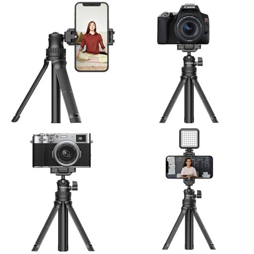 Ulanzi MT-34 asztali állvány, selfie bot, beépített telefontartó adapterrel