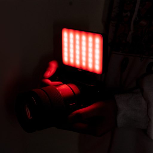 Ulanzi VL120 RGB LED videólámpa, 20 féle fényeffektus