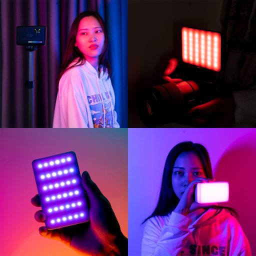 Ulanzi VL120 RGB LED videólámpa, 20 féle fényeffektus